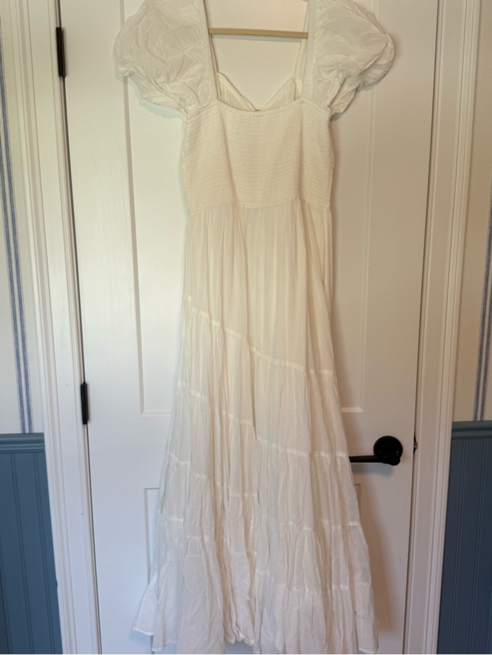 NWT Free People Sundrenched Cotton Maxi Dress - Picture 10 of 11